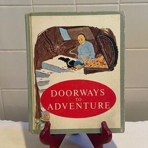 📚Vintage Doorways to Adventure Hardcover Children Book Published 1966